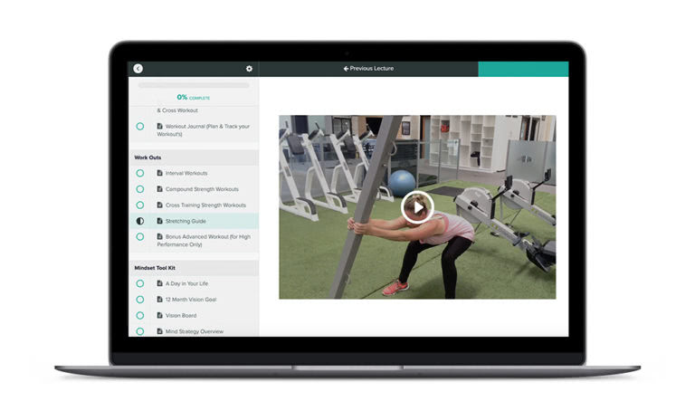 Stretching program-