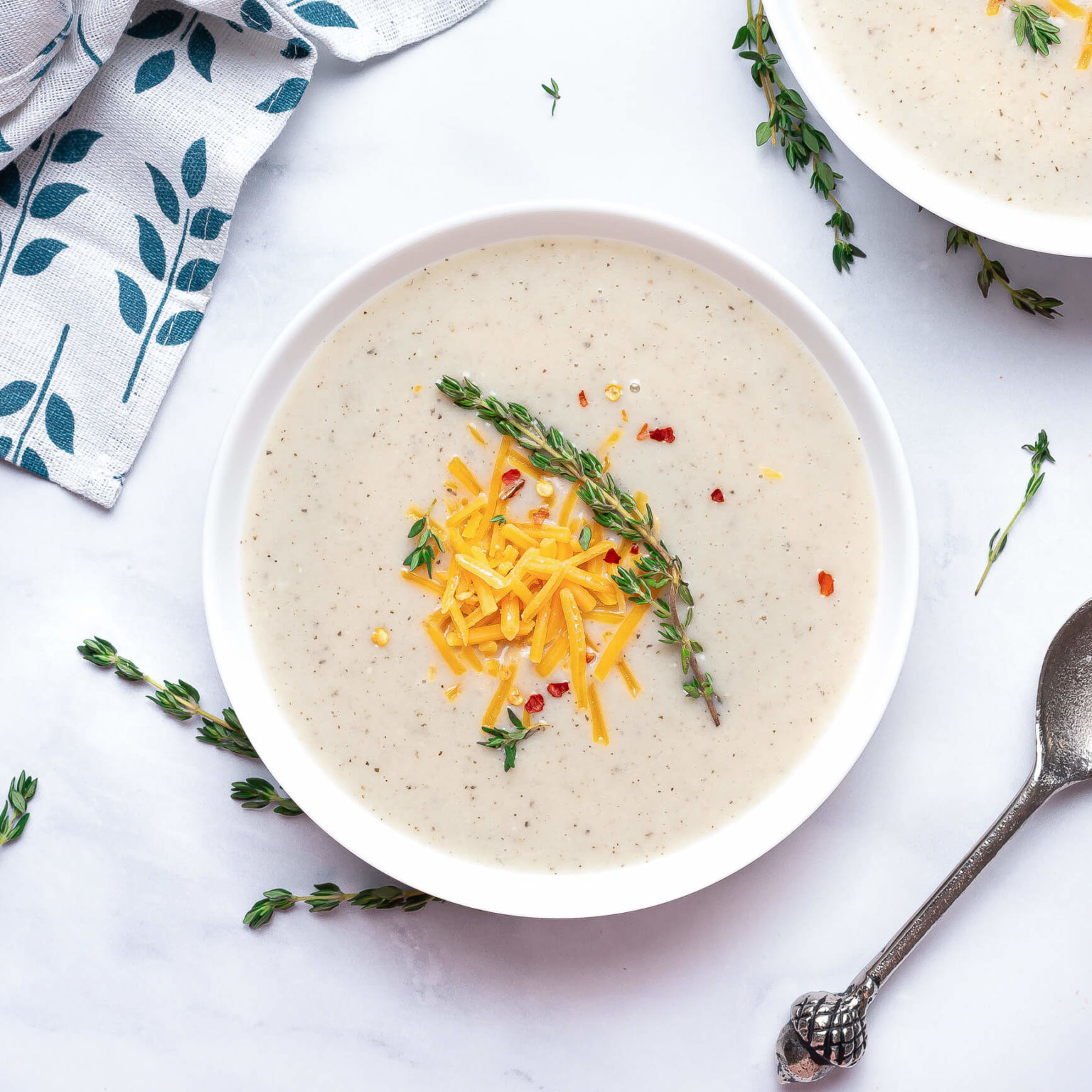 Cauliflower & Cheese Soup Keto Lean