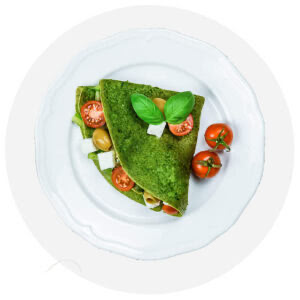 vegan omlette