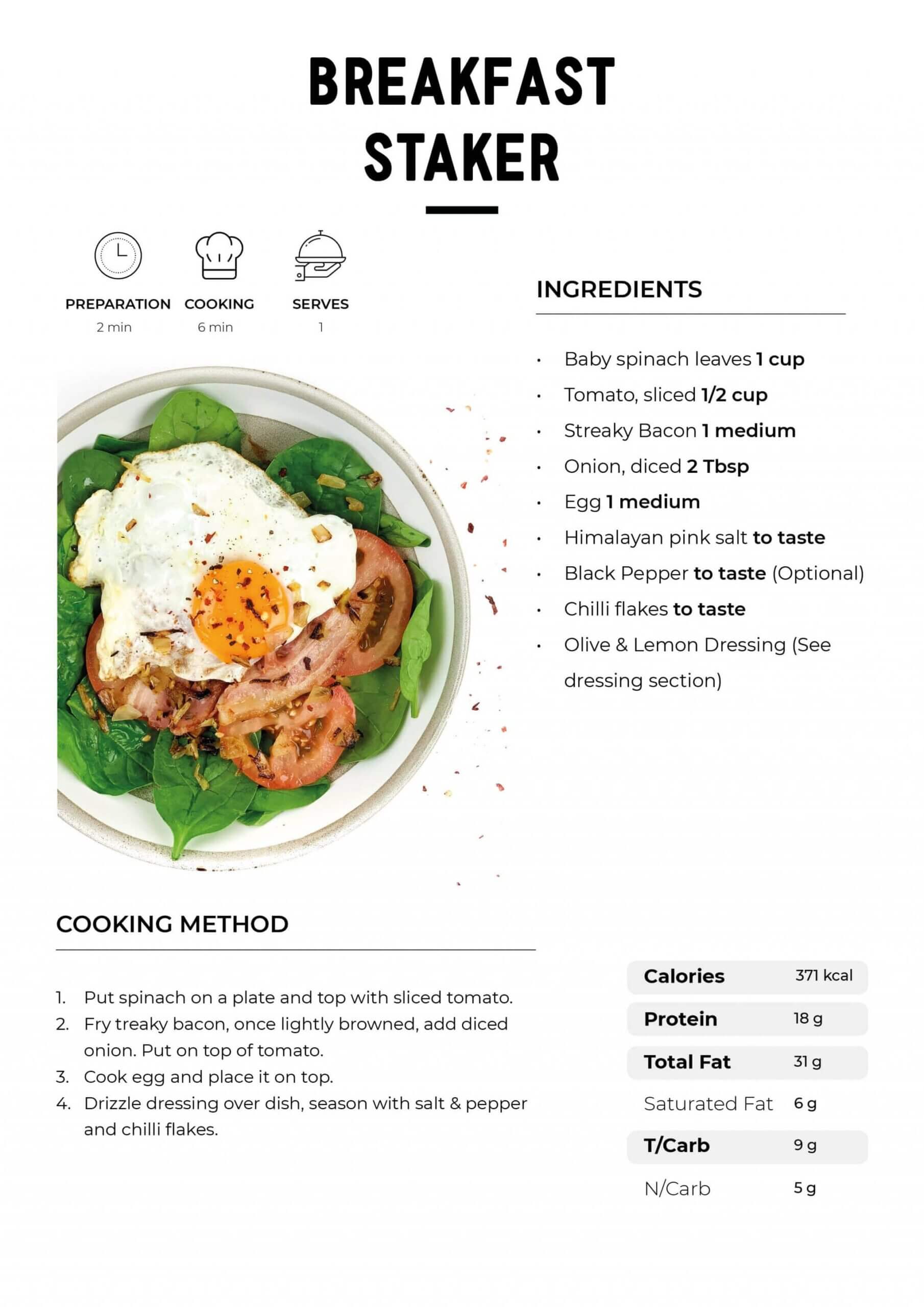 breakfast stacker recipe