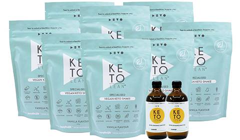 Vegan Keto Diet Keto Shakes 8 Week Bundle Pack